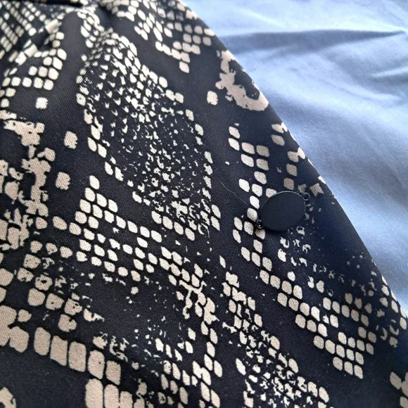 Goldbergh Luxury Sports Linda Snake Print Layer Top Large EUC